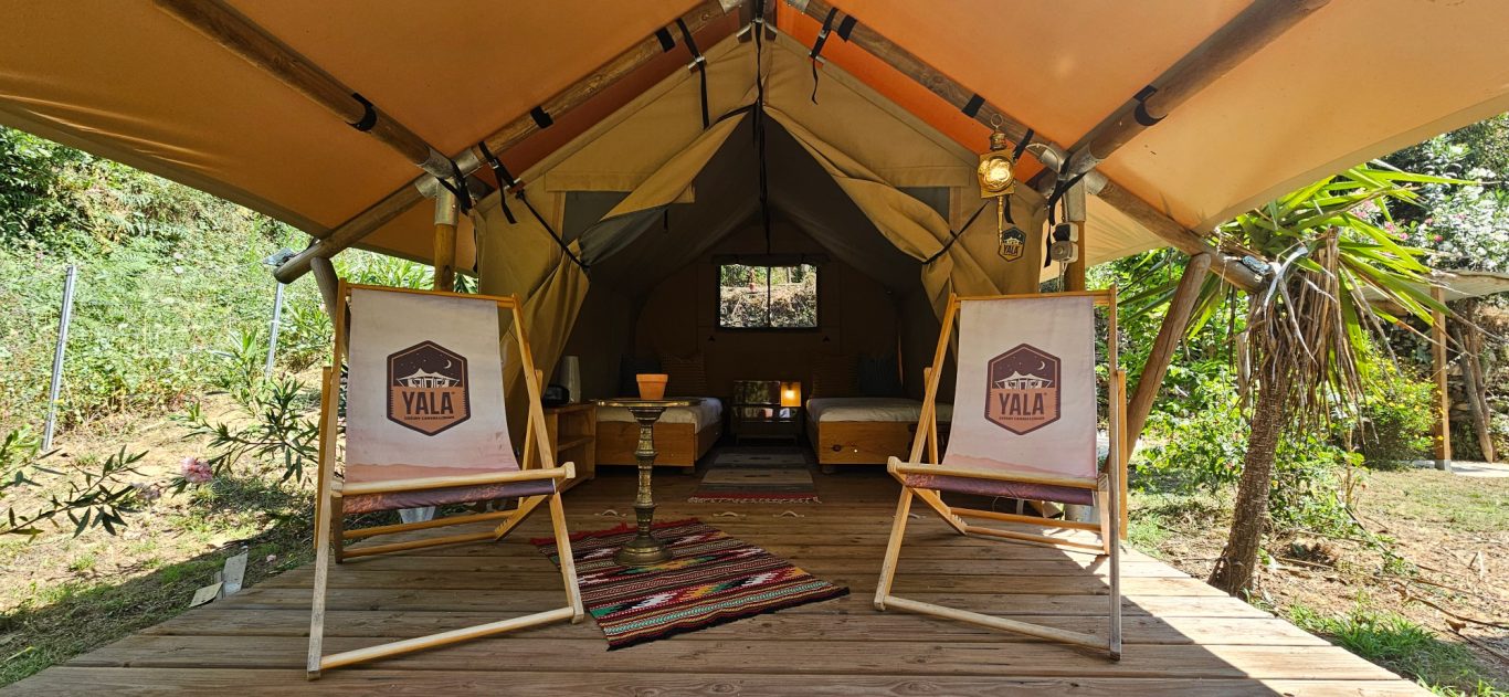 Unsere Glampingunterkünfte